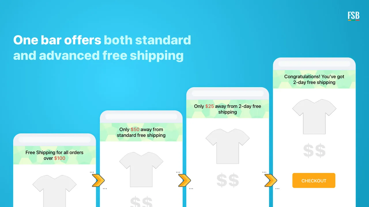 Hextom: Free Shipping Bar screenshot 5